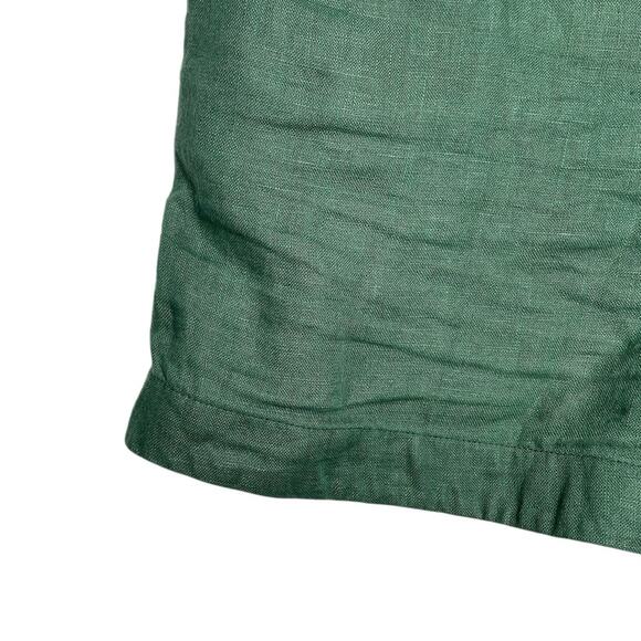 Jean Jones x Field Day Green Linen Farm to Table Unisex Shorts Medium - Picture 9 of 11